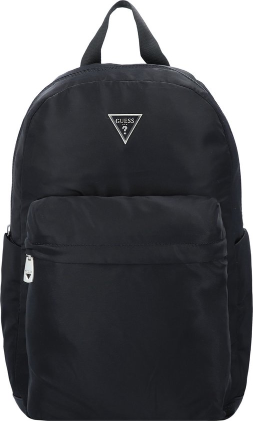 GUESS vrijetijdsrugzak rugzak met laptopvak Follie U-Zip Backpack Black GUESS vrijetijdsrugzak rugzak met laptopvak Follie U-Zip Backpack Black