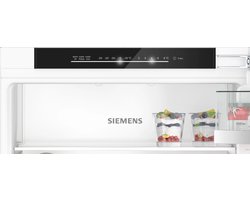 Siemens KI86NADD0 - iQ500 - Inbouw koelkast - koel-vriescombinatie - 177.2 cm x 55.8 cm - Vlakscharnier - softClose - noFrost: nooit meer je vriezer ontdooien - hyperFresh meer ruimte voor groente en fruit