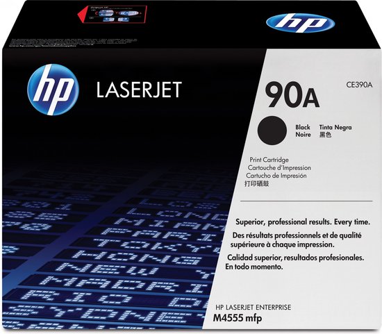 HP 90A - Tonercartridge / Zwart