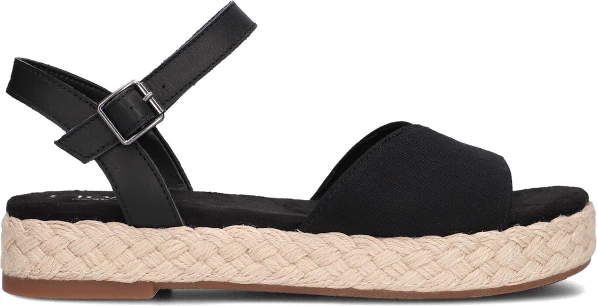 Toms Abby Sandalen Dames Zwart Maat 36 bol