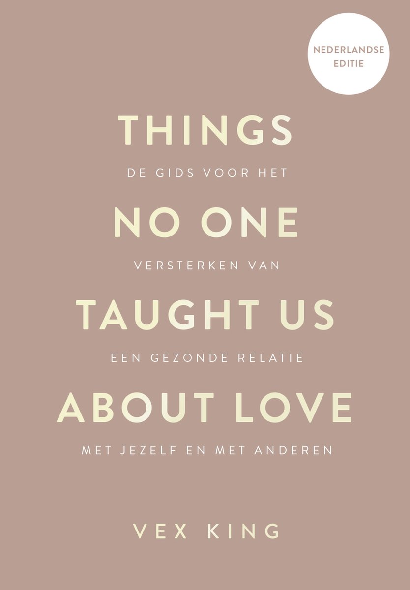 Omslag van Things No One Taught Us About Love