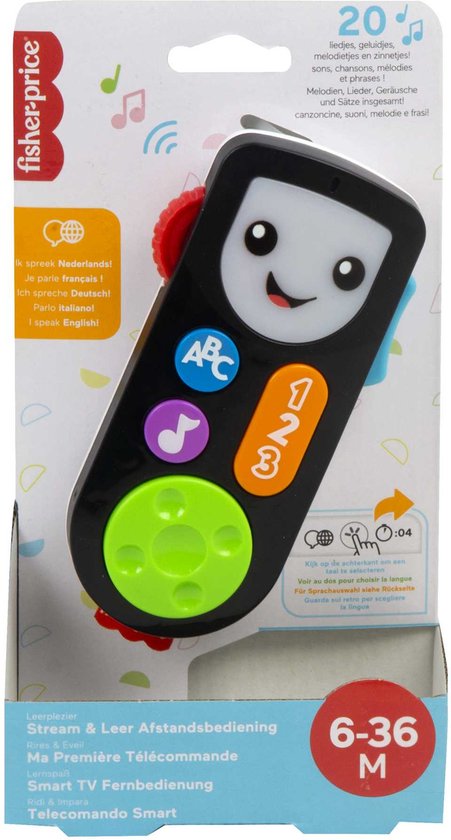 Fisher-Price Leerplezier - Afstandsbediening - Baby speelgoed 6 maanden