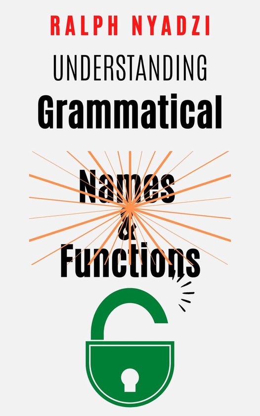 Understanding Grammatical Names and Functions - cover