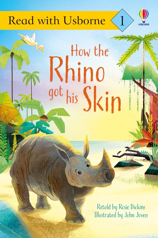 Read with Usborne- How the Rhino Got His Skin