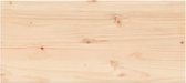 vidaXL - Tafelblad - rechthoekig - 90x40x1,7 - cm - massief - grenenhout
