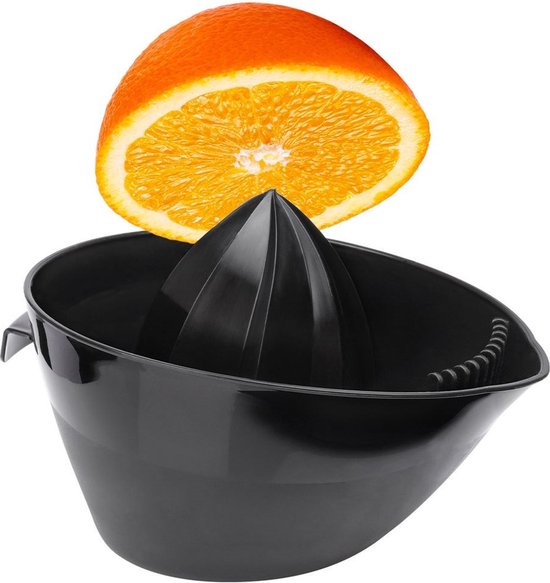 Zulay Professional Citruspers - Handmatige citruspers en sinaasappelpers - Metalen Citroenpers - Premium kwaliteit Heavy Duty Manual Orange Juicer en Lime Squeezer Press Stand, Cream