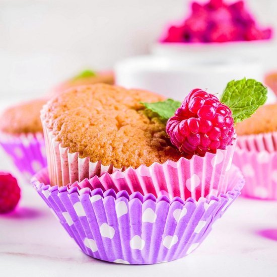 Lot De 150 Moules à Cupcakes En Papier Sulfurisé - Or, Argent, Rouge - Fond 2,36 Pouces (6 Cm) - Jetables, Résistants à La Graisse, Jusqu'à 220°C - Pour Fêtes, Noël, Mariage