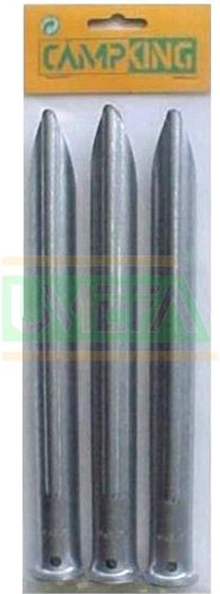 Campking Tentharing Halfrond Small - 24 cm - 10 stuks van Campking — afbeelding 2