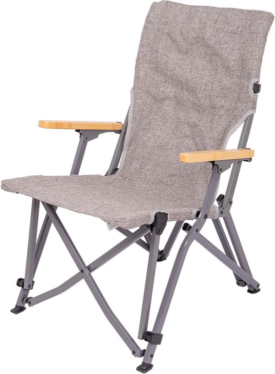 Bo-Camp - Urban Outdoor - Vouwstoel - Chelsea - Grijs van Bo-Camp — afbeelding 5