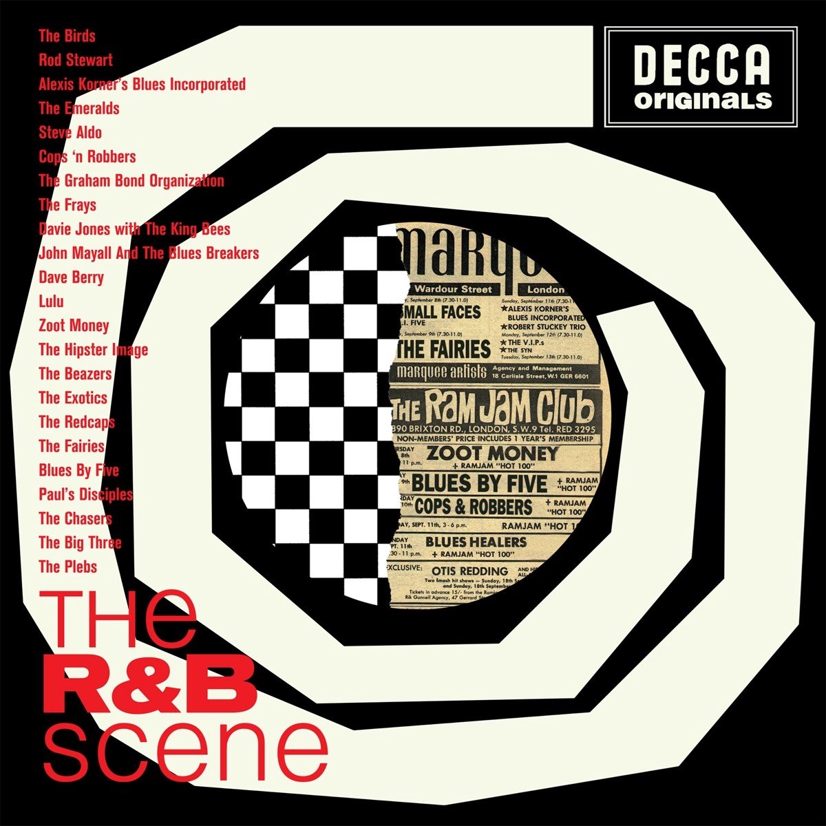 Various Artists - The R&B Scene (2 LP) (Coloured Vinyl) (Limited Edition) )