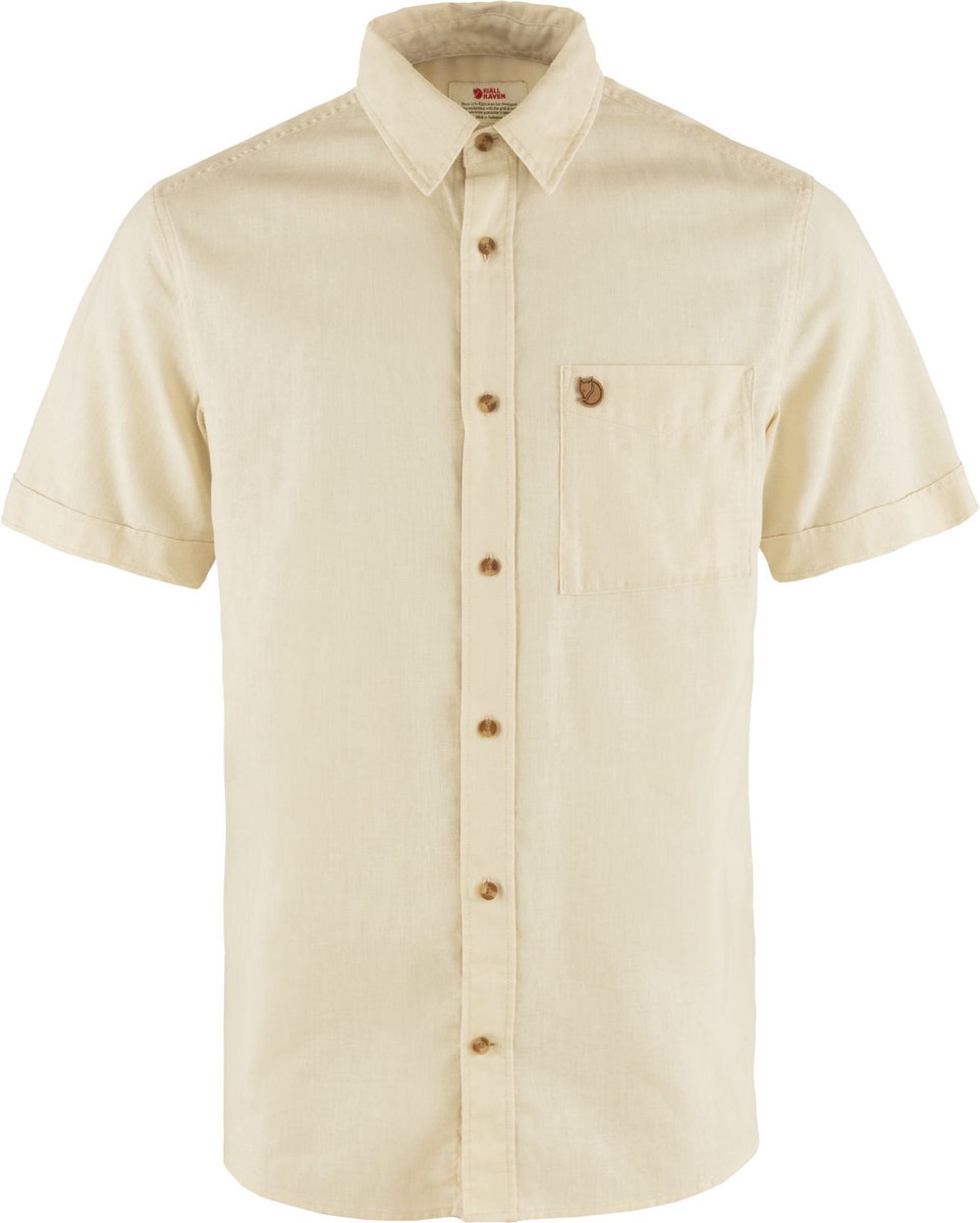 Fjällräven Â™vik Travel Shirt SS M - - Outdoor Kleding - Fleeces en Truien - Overhemd korte mouw
