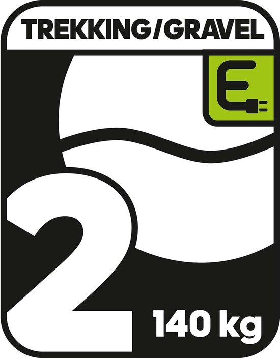 M-Wave Guidon de trekking HB-C2.1 unisexe, noir, largeur 640 mm