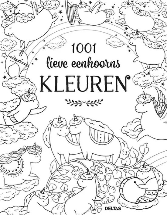 1001 lieve eenhoorns kleuren