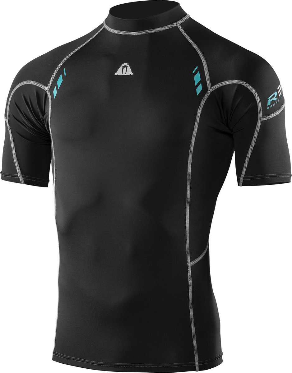 Waterproof R30 Rashguard Korte Mouwen Heren