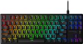 HyperX Alloy Origins Core RGB Tenkeyless Mechanical Gaming Keyboard - US Qwerty - HyperX Red Switch + USB-C Coiled Cable - Grijs