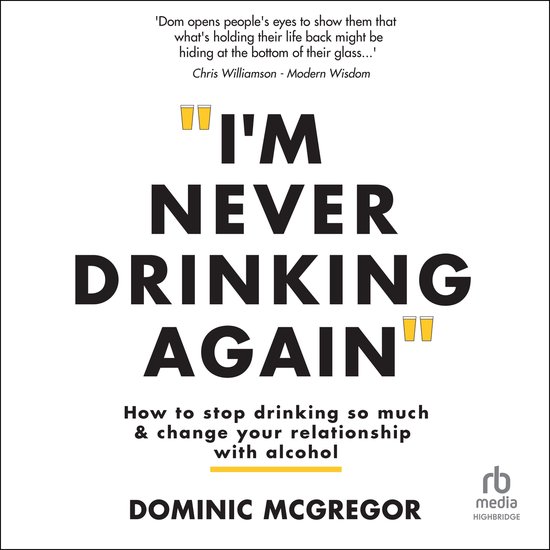 I'm Never Drinking Again - cover