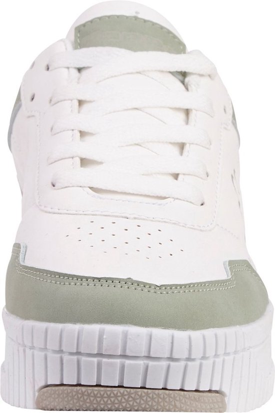 Kappa Plateau Sneaker für Damen 243236 White/Grey-39