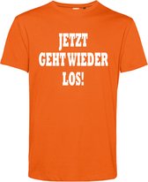T-shirt Jetzt Geht Wieder Los! | EK 2024 Holland |Oranje Shirt| Koningsdag kleding | Oranje | maat XXL