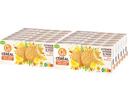 Céréal Koekjes Citroen & Yuzu - 12 x 132 gr - Voordeelverpakking