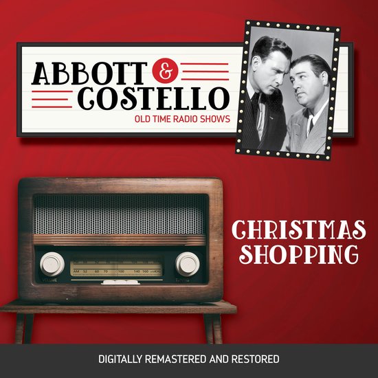 Abbott and Costello: Christmas Shopping - cover