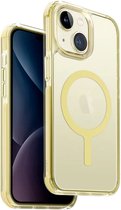 Uniq Case Convient pour iPhone 15 Case - Uniq Combat Magsafe Backcover - jaune