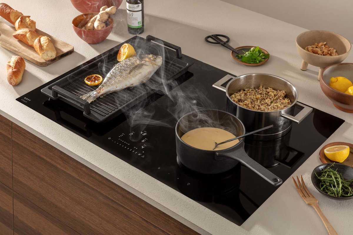 NOVY 1775 kookplaat Zwart Ingebouwd 80 cm Inductiekookplaat zones 4 zone(s)