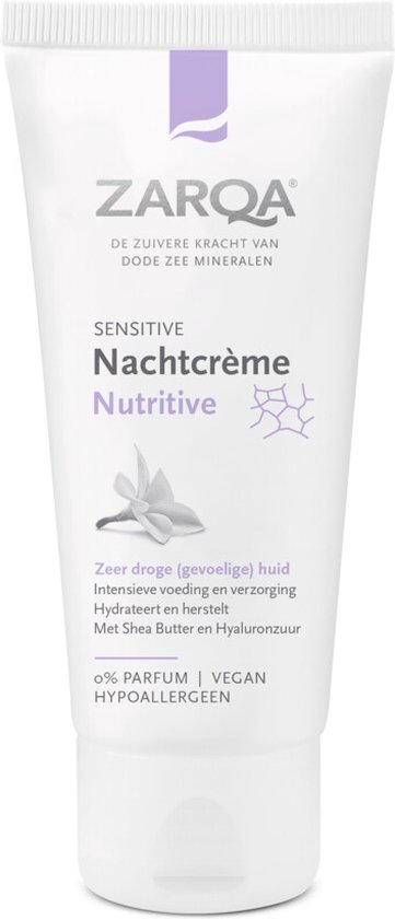 ZARQA Nachtcreme Nutritive (intensieve voeding en verzorging) - 50 ml