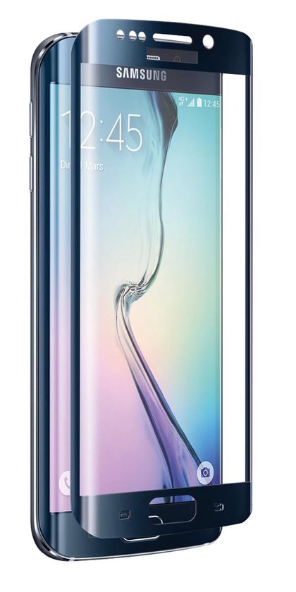 suiker vrede niveau AVANCA Gebogen Beschermglas Samsung Galaxy S6 Edge Zwart - Screen Protector  - Tempered... | bol.com