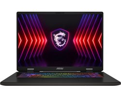 MSI Sword 17 HX B14VFKG-011BE - Gaming Laptop - Core i7 - RTX 4060 - 16GB/1000GB - 165 Hz - 17 inch - azerty