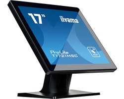 iiyama ProLite T1721MSC-B2 computer monitor 43,2 cm (17") 1280 x 1024 Pixels SXGA LED Touchscreen Tafelblad Zwart