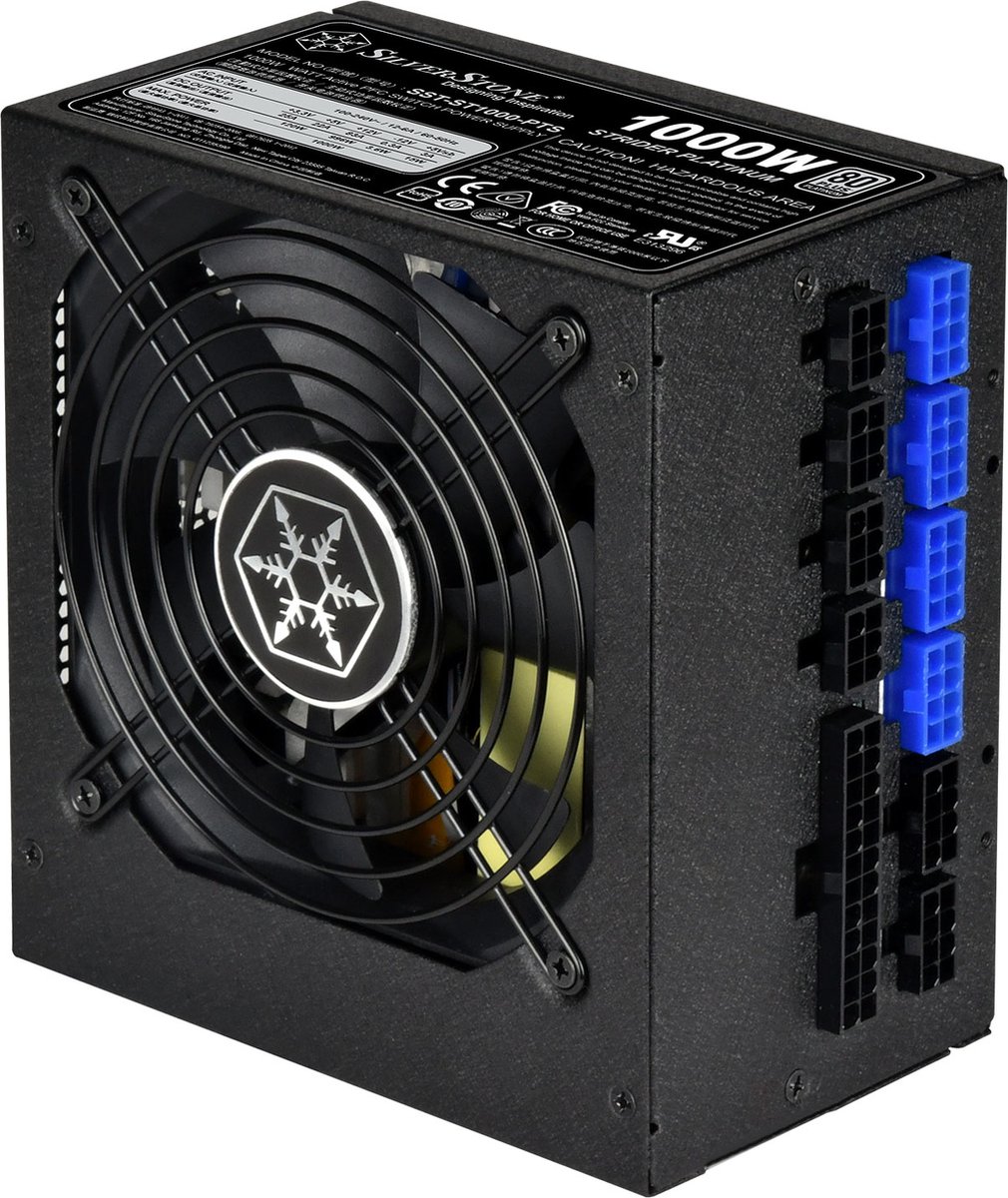 1000W SST-ST1000-PTS ATX 80+ Platinum Modular Power Supply