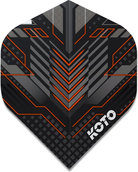 KOTO ZIZ-Matrix NO2 Orange - Dart Flights van KOTO — afbeelding 2
