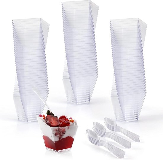 Amuseglaasjes Plastic: De Perfecte Keuze voor Elke Gelegenheid