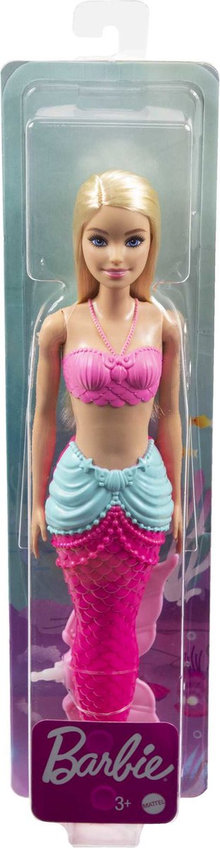Barbie Dreamtopia - Zeemeermin - Barbie pop - Blauwe zeemeermin van Merkloos — afbeelding 4