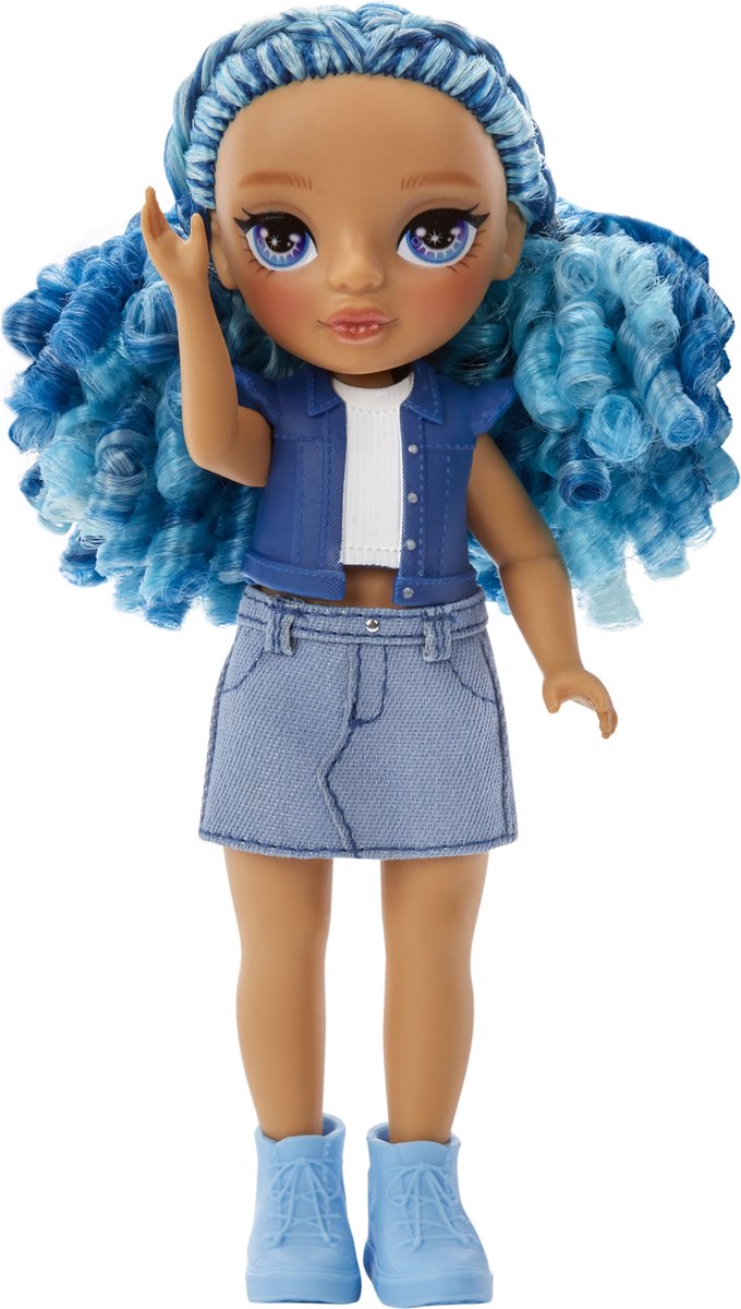 Rainbow High Littles minipop - Sapphire (blauw) van Rainbow High — afbeelding 4