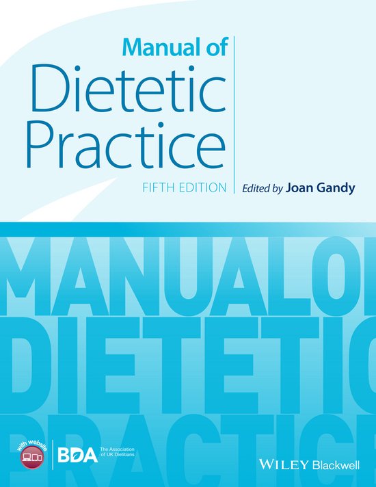 Manual Of Dietetic Practice - cover