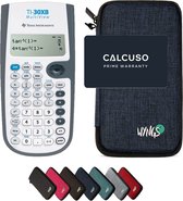 TI-30XB MultiView incl. WYNGS Beschermhoes Blauw - Wetenschappelijke Rekenmachine - Basis Pakket