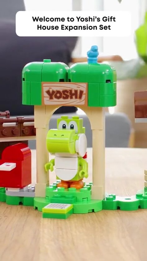 LEGO Super Mario Uitbreidingsset: Yoshi's Cadeauhuisje 71406 bol