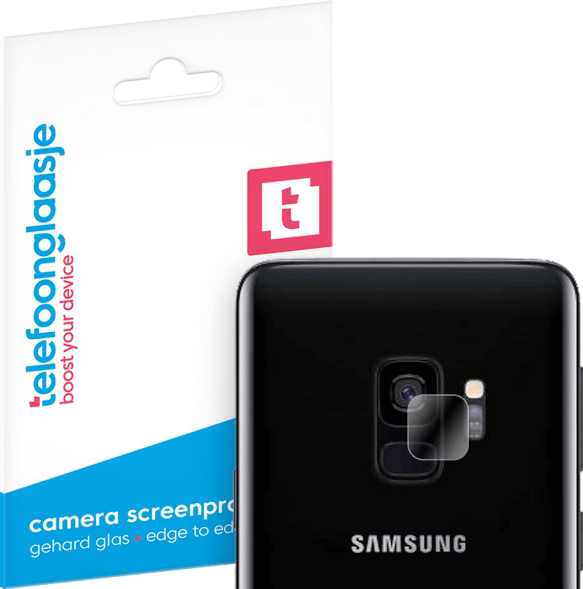 Samsung Galaxy S9 camera lens screenprotector gehard glas
