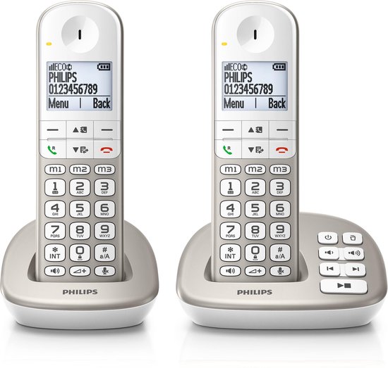 Téléphone fixe philips avec repondeur