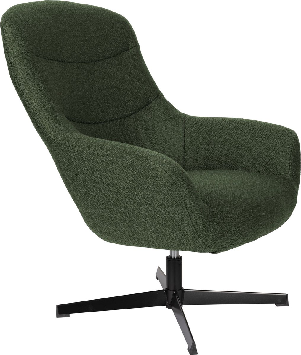 Housecraft Living Yuki Fauteuil Draaibaar Groen