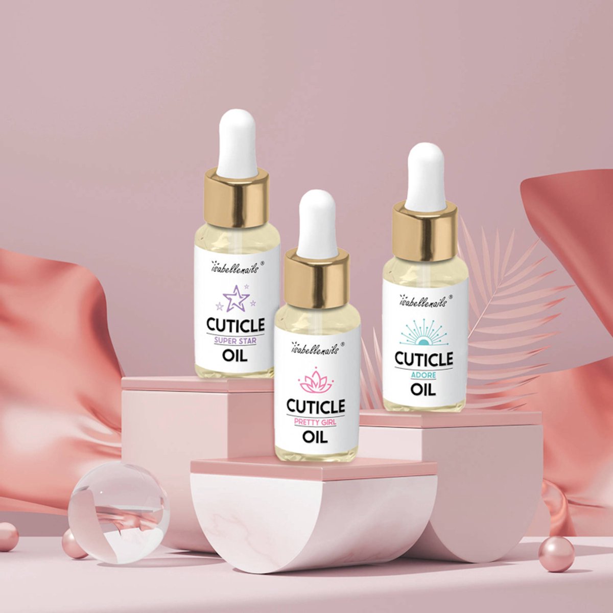 Isabelle Nails Nagelriemolie Adore 10ml.