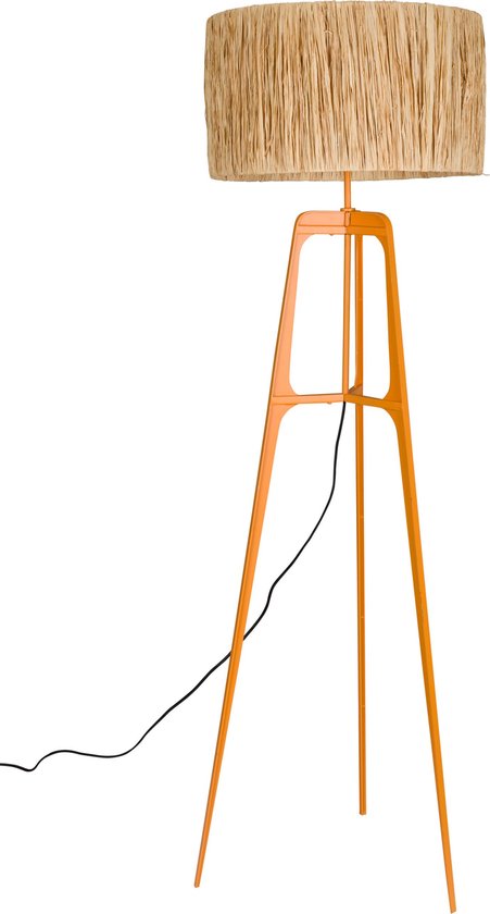 Dutchbone Afra Lampadaire/Lampe sur pied Oranje