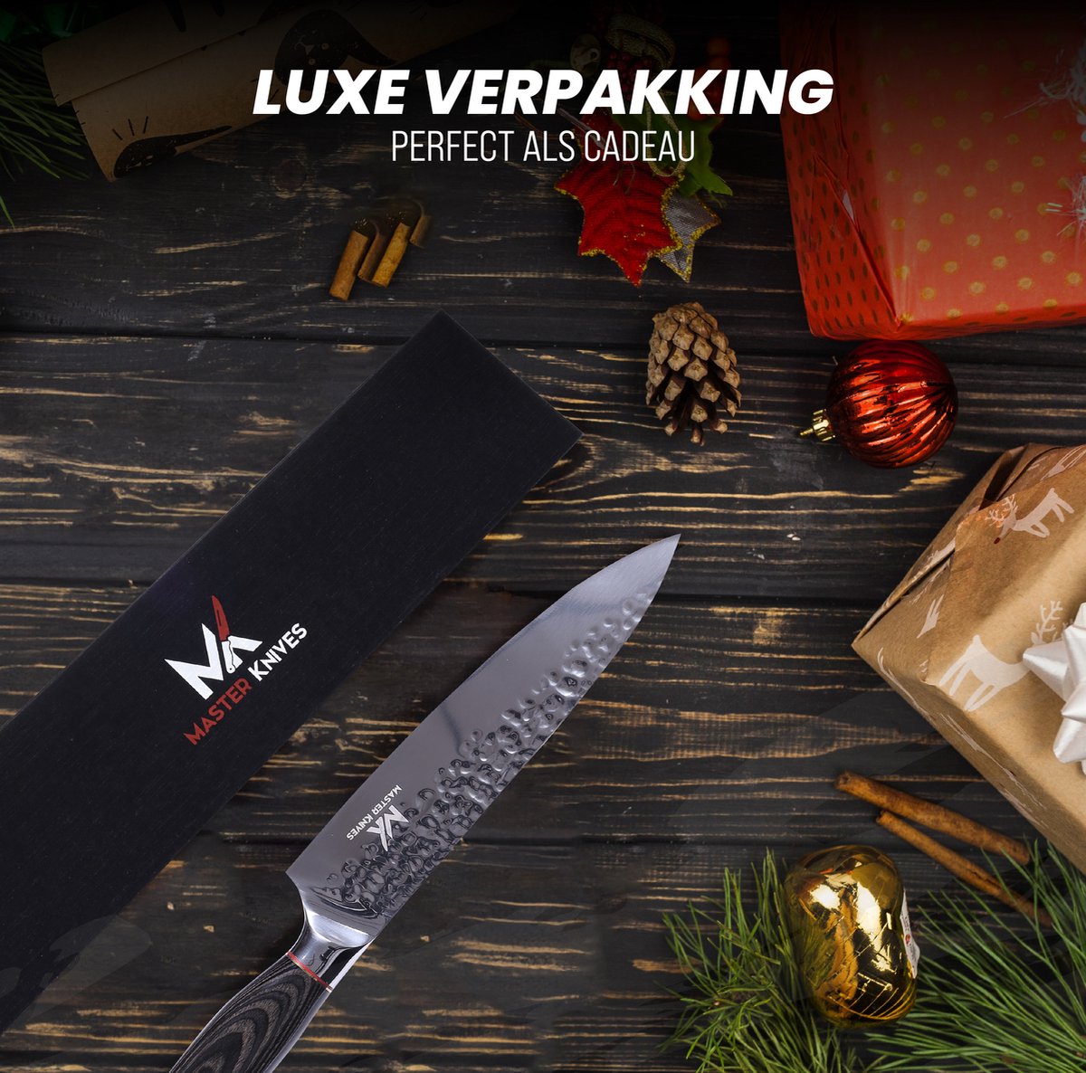 Professioneel Japans Koksmes 20 CM van Master knives — cadeau in Kookcadeaus - foto 6