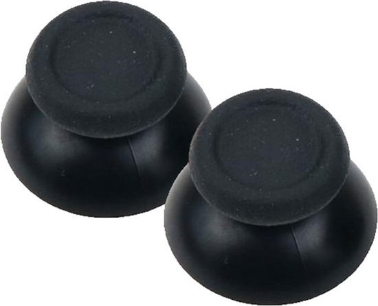 Foto: Gaming thumbsticks zwart geschikt voor de playstation ps4 controller set van 2