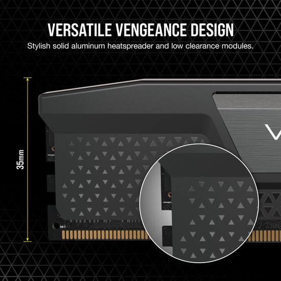 Corsair Vengeance - 64GB - 2 x 32 GB - DDR5 - 5600 CL40 - 1,25v