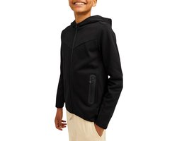 JACK & JONES JCOFUSION SWEAT ZIP HOOD NOOS JNR Jongens Vest - Maat 128