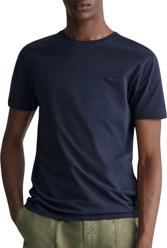 Gant T-shirt Contrasté Homme - Taille XL