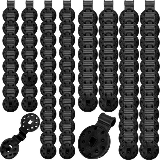 Detex Set van 20 Bevestigingsclips - Scherm, Privacy, Zeildoek, Windscherm Detex Set van 20 Bevestigingsclips - Scherm, Privacy, Zeildoek, Windscherm