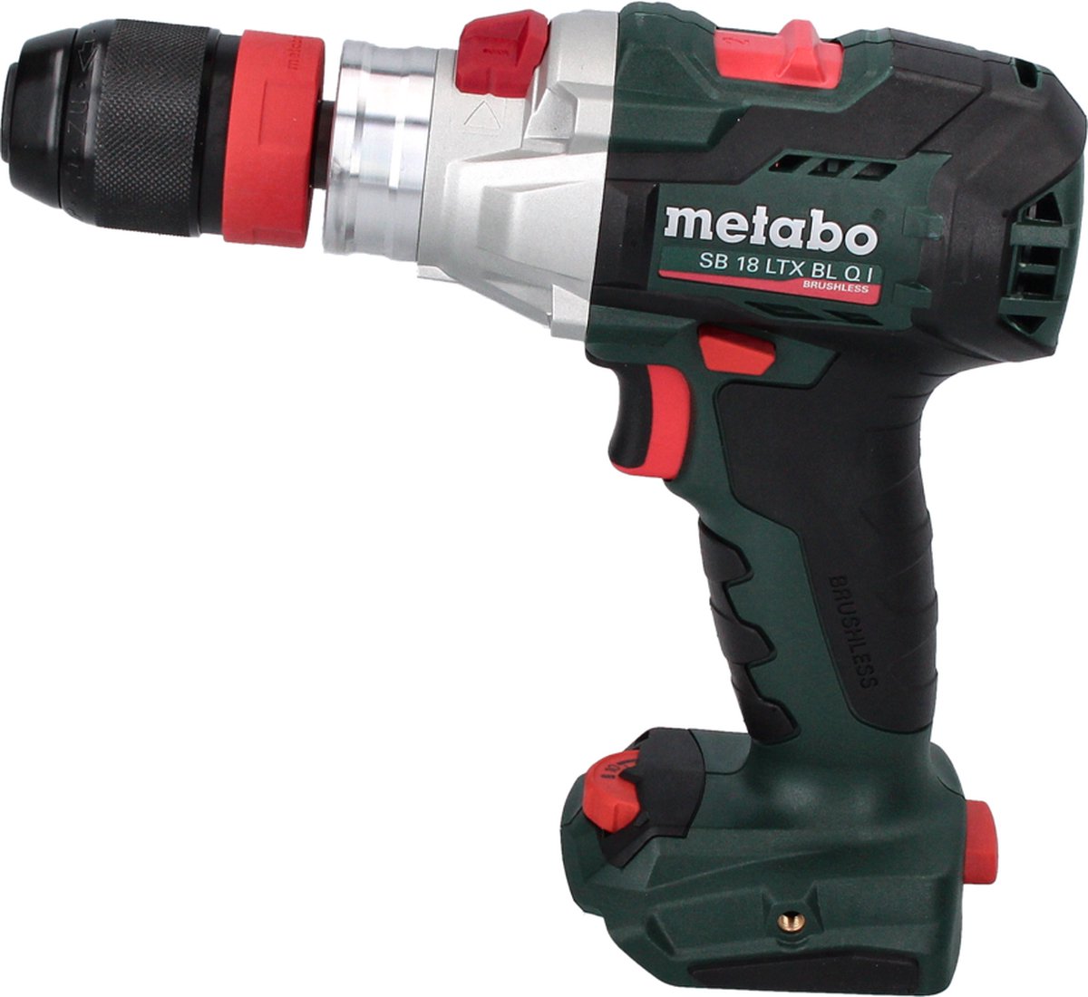 Metabo SB 18 LTX BL Q I - Klopboormachine - Accu - Borstelloze Motor - Veiligheidsschakelaar – foto 3